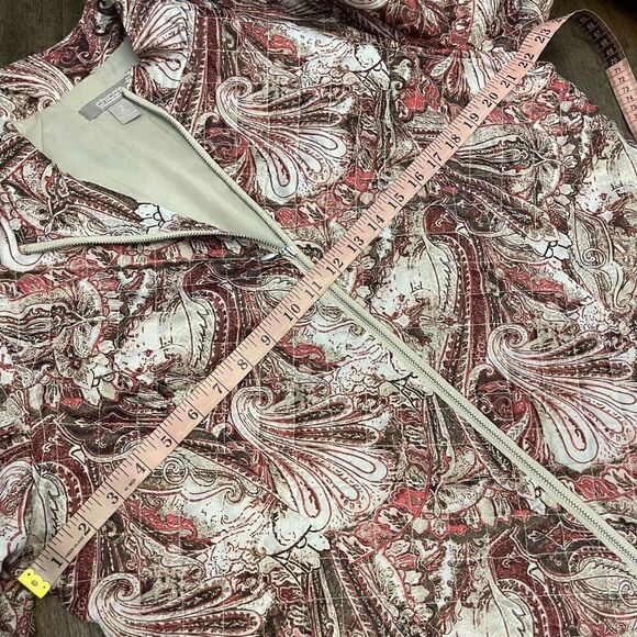 Chico’s Lightweight Quilted Semi Puffy Jacket - Picture 5 of 9